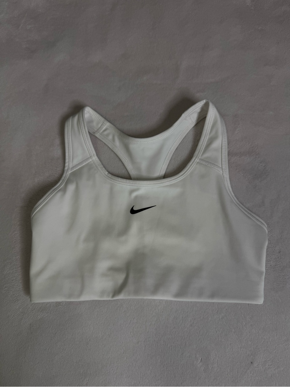 Nike White Sports Bra